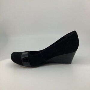 Collection Clarks Black Wedge Shoes